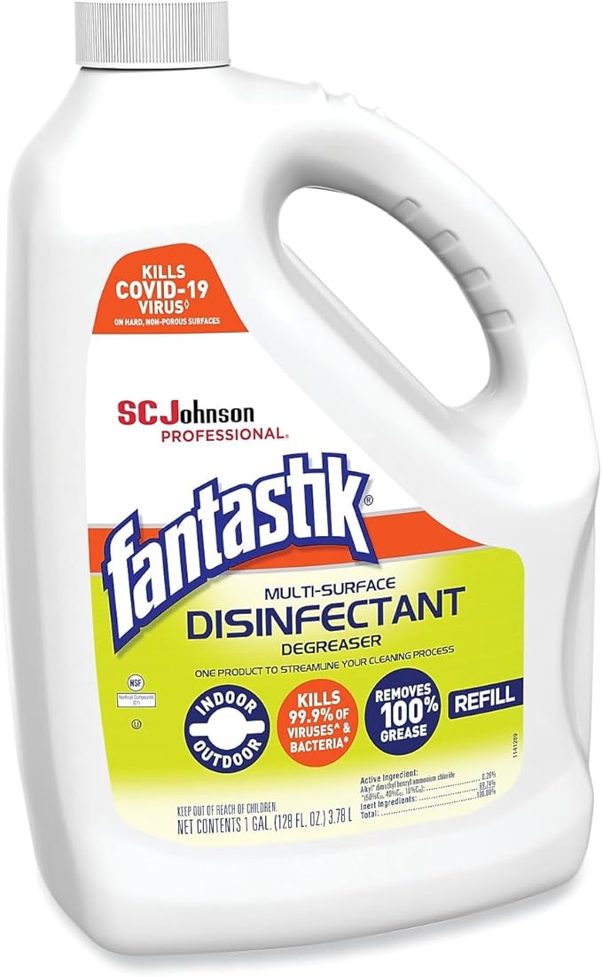 Fantastik 682269EA All-Purpose Cleaner, Pleasant Scent, 1 gallon Bottle