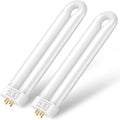 GOOTOP Replacement Bulb for Zap T6 Pro, K15, T9, X3 Bug Zapper Outdoor, 15W, 4-Pin Base, U Shaped Twin Tube Bulb for Outdoor Mosquito Zapper,2 Pack
