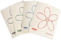 Skoy Cloth, 4-pack Versatile Swedish Dishcloths for Kitchen and Household Use, Reusable Cleaning Cloths, Planet-Friendly, Dishwasher and Dryer-Safe, White