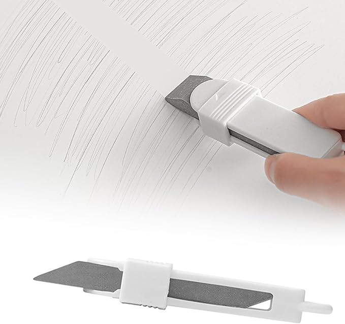 Limescale Eraser for Stove Tiles and Countertops – Effective Remover for Kitchen and Bathroom Surfaces, and Easy to Use with Comfortable Grip for Effortless