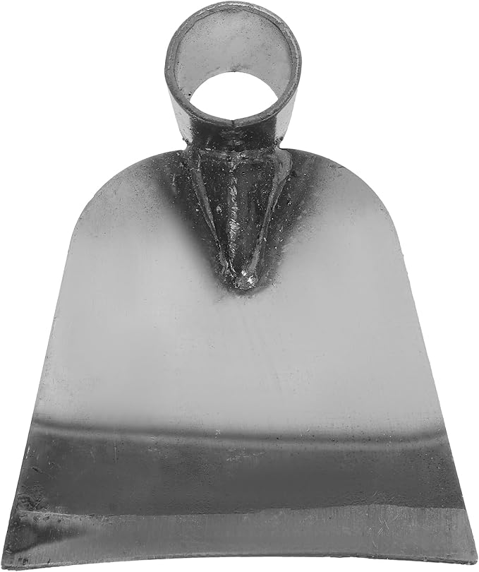 POPETPOP Stainless Steel Garden Hoe Head for Digging and Weeding Durable Handheld Garden Hoe Tool for Soil Loosening and Vegetable Planting Compact 6.1In Digger