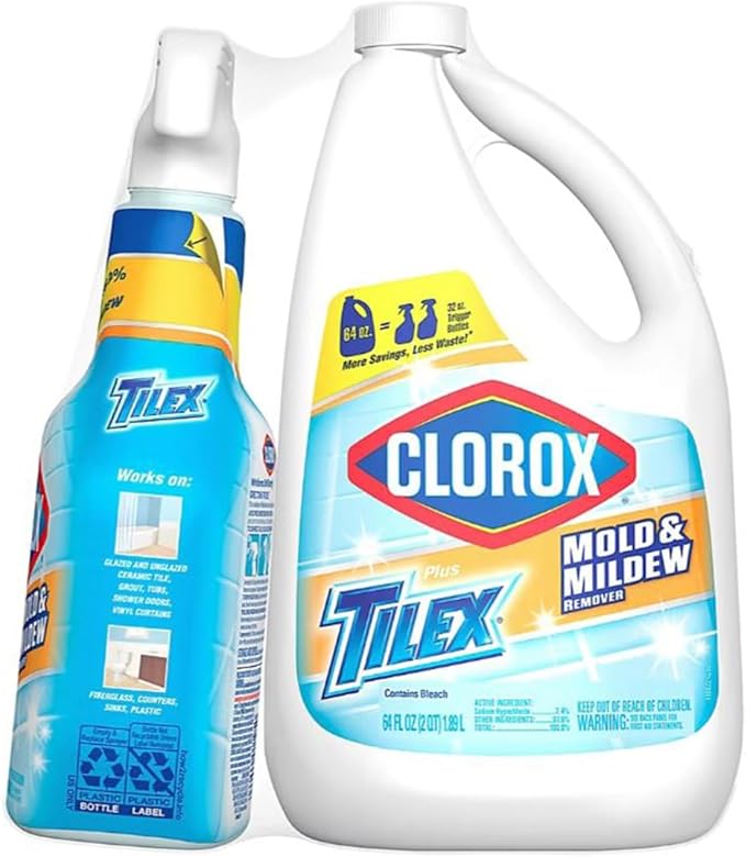 Tilex Clorox, 2 Piece Set, Clear, 96 Fl Oz