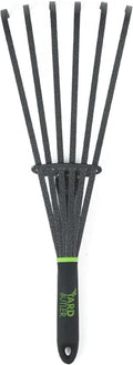 Yard Butler Terra Garden Hand Tools - Weeding Hand Tiller Tool for Efficient Gardening - Weed Remover Tool for Lawn & Garden Care - Durable Gardening Accessory, Whisk Rake