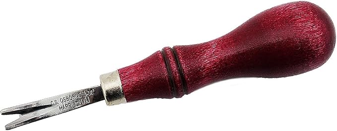 C.S. Osborne Common Edger #125 Edge Tool, Size 00 to 6, Made in USA-Size 2