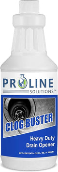 CLOG BUSTER- Heavy Duty Drain Opener & Maintainer. Easily Dissolves Clogs caused by Grease, Fat, Hair & Much More|, (CBQT)