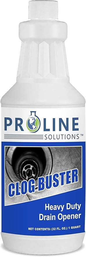 CLOG BUSTER- Heavy Duty Drain Opener & Maintainer. Easily Dissolves Clogs caused by Grease, Fat, Hair & Much More|, (CBQT)