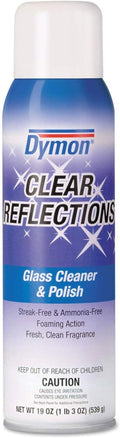 Aerosol Glass Cleaner, 20 oz, Residue-free, Sold as 1 each