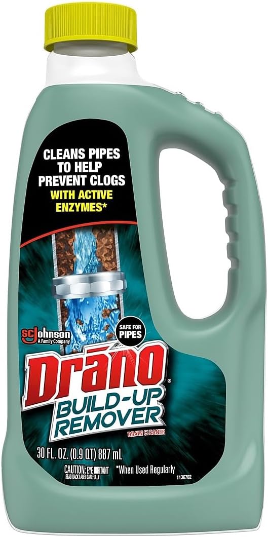 Drano Buildup Remover Drain Cleaner, 30 Fl. Oz. (335707)