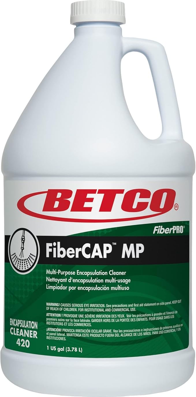 Betco® FiberCAP™ MP Carpet Cleaner, 128 Oz, Case Of 4