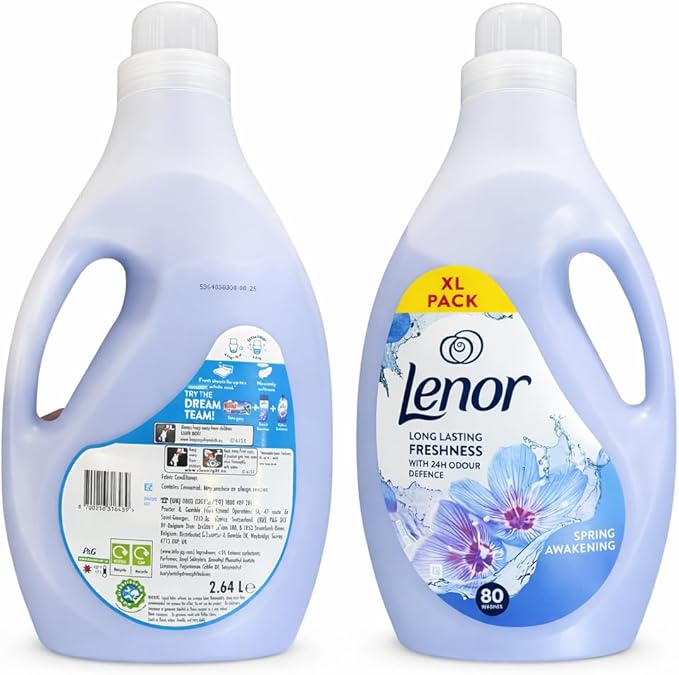 Lenor Fabric Conditioner, With Spring Awakening, 80 Washes 89 Ounces