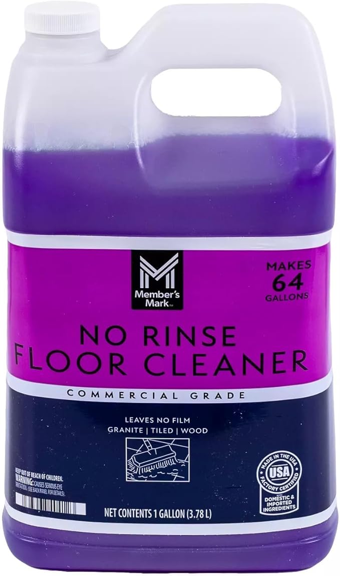 Member's Mark No Rinse Floor Cleaner, 1 Gallon