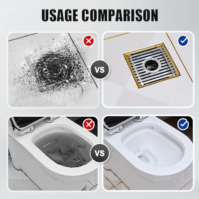 Drain Cleaning Cable for Bathrooms, 2026New Sewer Descaling Chain, 8mm (1/4") Heavy Duty Drain Clog Remover Tools, Flexible Push Snake Cable for PVC Pipes, Toilets (Double and single chain)