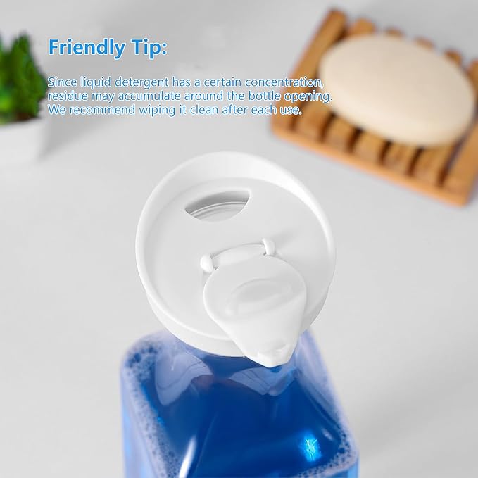 Laundry Detergent Dispenser,54oz Fabric Softener Dispenser,Plastic Liquid Laundry Detergent Container,Laundry Detergent Organizer for Laundry Room Organization with 4 Labels,3 Pack,White