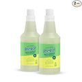 Amazon Brand - Presto! Multi-Surface Cleaner Concentrate, 2X Concentrated Formula, Lemon Scent, Streak-Free All Purpose Cleaner for Hardwood Floors, Tile, Countertops, 32 fl oz, 2-Pack