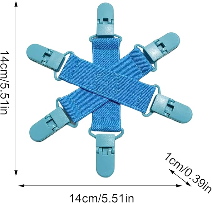 Sheet Detangling Tool For Dryer, Fitted Sheet Dryers Detangling Clips, Sheets Straightener, Bed Sheets Clips Holder For Untangling Twisting Washer Dryer Businesses Home Hotel