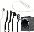 6 Pcs Washing Machine Cleaning Brush Kits, Front Load Washer Cleaner Brushes Tools - 1 Pcs Drum Laundry Cleaning Brush and 5 Pcs Crevice Cleaning Brushes for Lint, Tight Spaces and Washer Rubber Seal