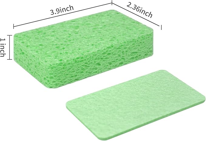12 - Pack Non-Scratch Scrub Sponges - Sponges for Dishes and Washing Dishes, Cleaning Sponges for Kitchen Home and More（Multicolor）