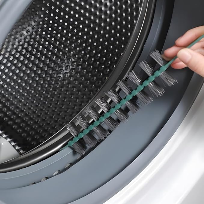 3 Pack Washing Machine Cleaning Brush - Deep Cleaning Tool for Washing Machine Drums, 0.8 * 23.6in, Durable & Flexible 360° Nylon Bristles for Effective Corners