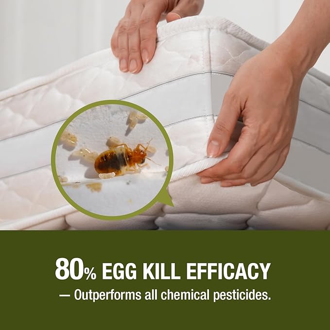 EcoVenger Bed Bug Killer with Remote Sprayer 1 Gal - Kills 100% All Stages on Contact- Kills Resistant Bugs- Kills Eggs- 14 Day Residual Protection- Non-Toxic- Child & Pet Friendly