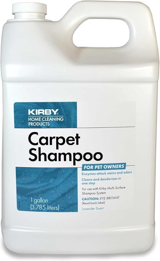 Kirby 237507 Carpet Cleaning Solution – Deep Cleaning Formula for Carpet Machines (130 Fl Oz)