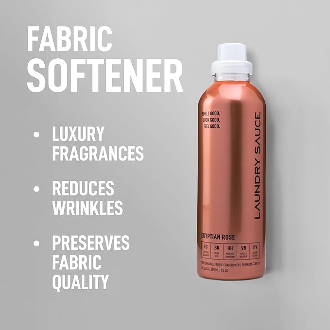 Laundry Sauce - 02 Sets of Luxury Scented Laundry Fabric Softener Bundle (Australian Sandalwood and Egyptian Rose), Premium Laundry Fabric Softener with High-End, Sophisticated Fragrances