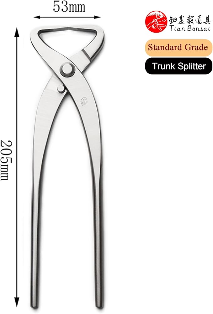 tianbonsai Standard Series Bonsai Tools Trunk Splitter/Root Cutter from (205 Mm Trunk Splitter)