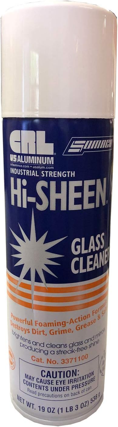 Somaca Hi Sheen Glass Cleaner - 19 oz. Can