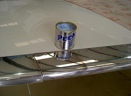 Tri-Peek Peek Polish, Multipurpose Metal Cleaner, Polish and Protect All Metals & Fibreglass, Aluminum, and Chrome Metal Polisher, Silverware, Glass & Acrylics, Home & Industrial Cleaner, 1000ml Can