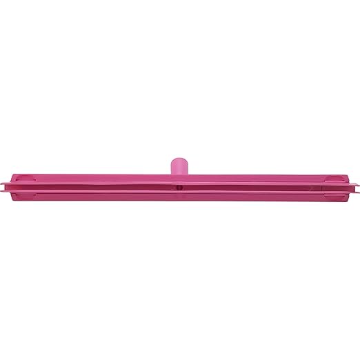 Vikan 77141 Squeegee,Ultra Hygiene,Dbl Blade,24",PP/RB,PK