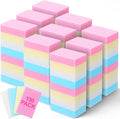 LemonRoad 150 Pack Thick Melamine Sponges Bulk, Magic Cleaning Sponge Eraser for Kitchen, Colorful Multi-Functional Household Cleaning Kitchen Dish Pads for Furniture Bathroom Bathtub Sink