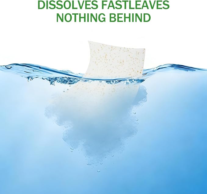 Dishwasher Detergents Sheets-100% Natural Plant-Based Eco Dishwashing Soap Solid Enzymes Grease Removal & Shiny Finish Compatible with Large & Small Dishwashers Tablets Residue-Free (Orange)
