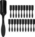 20-Pack Mini Gardening Shovel Spoons, Plastic Garden Soil Scoops for Cultivation Digging Transplanting/Flower Planting/Plant Succulent, Colorful Small Gardening Tools [Black]