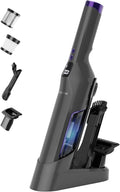 Sweepcent Handheld Vacuum Cordless, 24Kpa Car Vacuum with Brushless Motor, Charging Dock, Rechargeable, 1.5lbs Portable Handheld Vacuum with 2-Speed for Home/Car/Pet (Purple)
