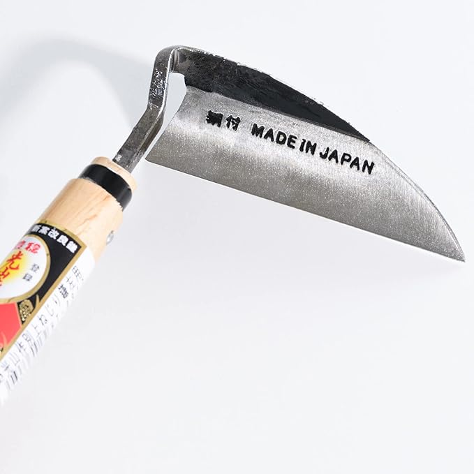 Japanese Gardening Weeding Sickle Left Handed Very Sharp Edge Quick Work[Made in Japan] Garden Hand-held Tools Hand Hoe Weeder