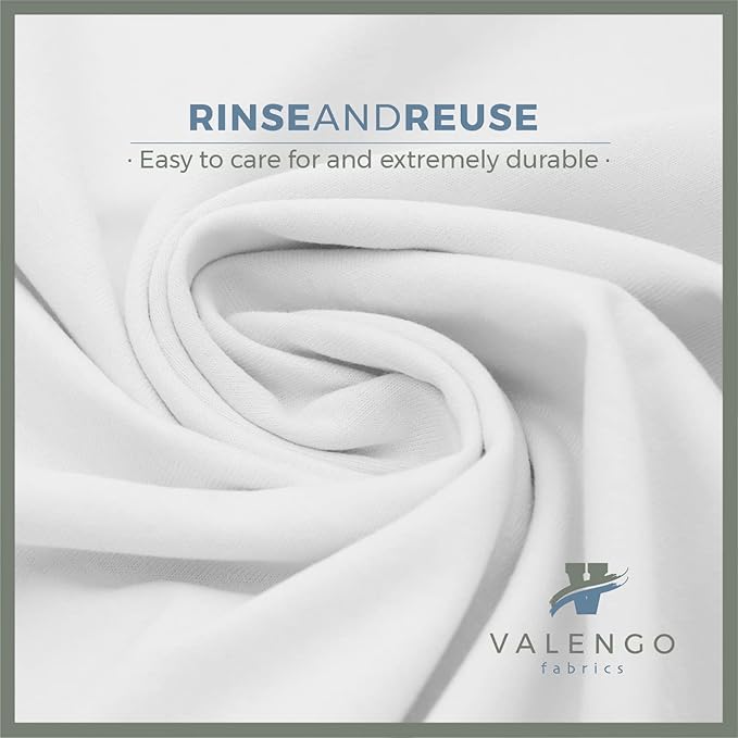 VALENGO New Lint Free Rags – 100% Cotton Cloth, Soft T-Shirt Rags, Lint Free Cloth for Staining Wood, Cast Iron, Dusting, Polishing, Painting and Cleaning – Reusable & Absorbent – 17”x17” (Pack of 14)
