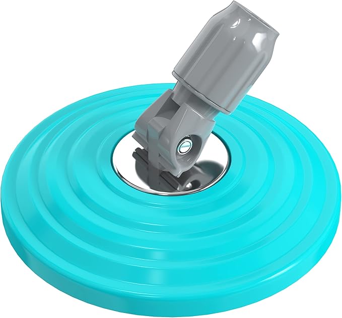 Plastic Mop Base Replacement for RinseWise Spin Mop Bucket,Replacement Mop Parts, Mop Accessories for Household Cleaning, Floor Mop Parts-Blue