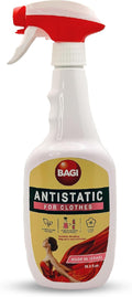 BAGI Anti Static Spray for Clothes – Fabric Refresher & Softener, Eliminates Static Cling, Prevents Shocks, Delicate Fresh Scent, Safe for All Fabrics, 16.9 fl.oz
