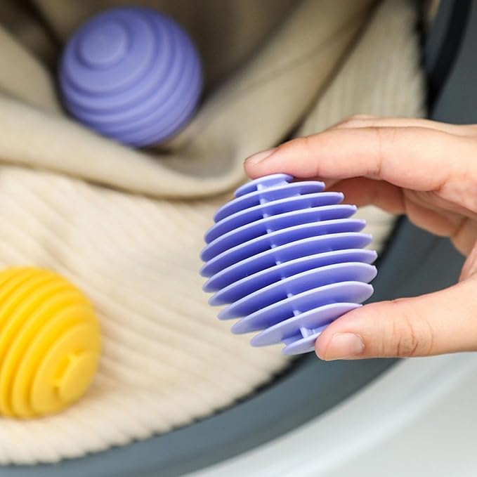 Pet Hair Remover for Laundry, Non-Toxic Lint Remover Washing Balls Reusable Dryer Balls Pet Hair Dryer Ball Lint Remover for Laundry Pet Fur Remover for Laundry Bedding Clothes