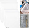 XANGNIER 5 Pack No Scrub Oven Rack Cleaning Bags,No Cleaner Included,Simple to Use,No Messy Hands Reusable Leakproof Soaking Cleaner Bags for Removable Metal Rack,BBQ Grills,Grill Grate