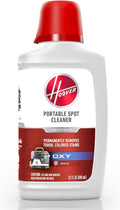 Hoover Oxy Portable Spot Cleaner Solution, 32 oz., Fresh Air Scent, Portable Cleaning Solution, Removes Tough Colored Stains from Carpet and Upholstery, Designed for Hoover CleanSlate Spot Cleaners