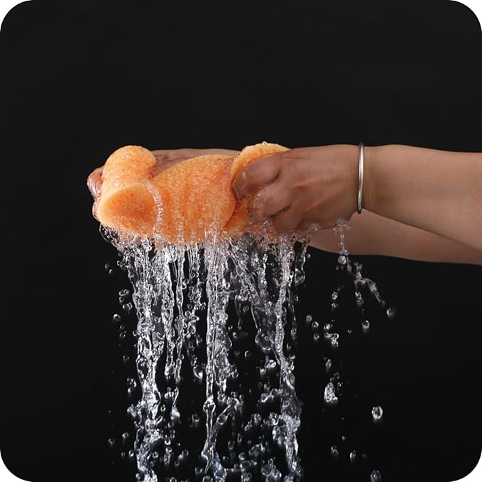 Car Wash Sponges,5 Pack Extra Thick Large Colorful Cleaning Sponge Multi-Purpose for Bathroom Kitchen Bike Boat (Random 5-Color Mix)