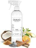 Non-Toxic Bathroom Tile Cleaner - 100% Natural Organic Ingredients that Truly Perform - 24oz - Light Coconut, Citrus & Wood Scent