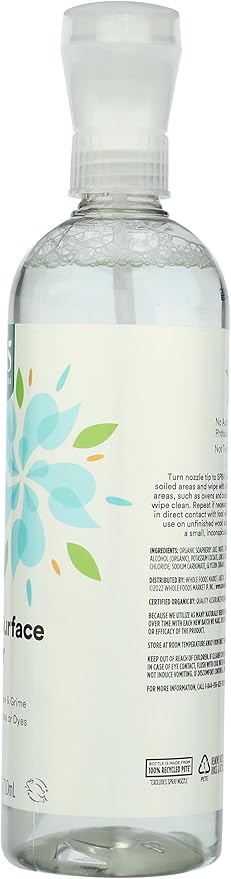 365 by Whole Foods Market, Organic Multi-Surface Cleaner, Unscented, 24 Fl Oz
