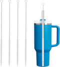 Straw Cleaner Brush for Stanley, 4Pcs Extra Long Straw Cleaning Brush for 40oz 30oz 20oz 14oz Stanley Mug and Cleaning More Glass, Stainless,Bottle and Silicone Straw