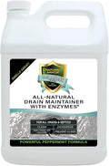 Natural Armor Enzyme Drain Maintainer - Gallon Drain Cleaner with Natural Enzyme Power to Prevent Buildup & Odors - Safe for Sinks, Showers, Grease Traps & Septic - Non-Toxic Formula, 128 fl oz