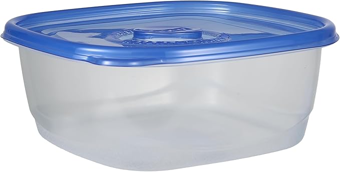 Glad GladWare XL Square Food Storage Containers with Lock Tight Lids, Family Size BPA Free Plastic Containers for Leftovers and Meal Prep, Reusable Dishwasher Safe, 104 Oz, 3 Count - 3 Pack