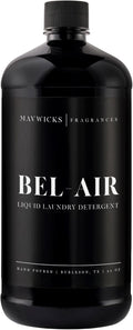 Laundry Liquid Detergent (Bel Air) - 32 Oz Laundry Perfume Bottle for Men & Women, Stain & Odor Remover, Deep Clean, Long-Lasting Fragrance and Freshness for All Fabrics