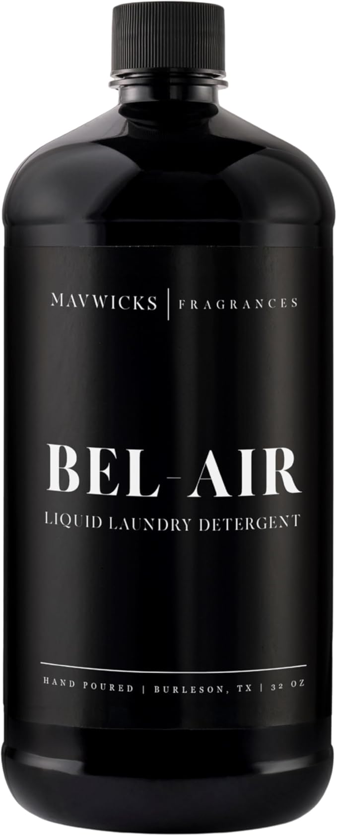 Laundry Liquid Detergent (Bel Air) - 32 Oz Laundry Perfume Bottle for Men & Women, Stain & Odor Remover, Deep Clean, Long-Lasting Fragrance and Freshness for All Fabrics