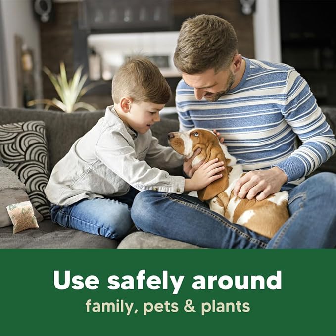 Pest Repellent, Rodent Repellent for Indoor and Outdoor, Mouse Repellent, Mice Repellent Indoor, Keep Roach, Rat, Ant, Moth and Spider Away from House, Safe for Kids and Pets, Protects 120 sq ft - 8P