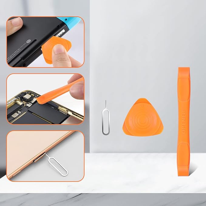 JOREST 24Pcs Small Precision Screwdriver Set with Torx T5 T6 T8 T9, Y00, Star P5, Mini Repair Tool Kit for Macbook, Computer, Laptop, iPhone, PS4 PS5, Xbox, Switch, Eyeglasses, Watch, Ring Doorbell